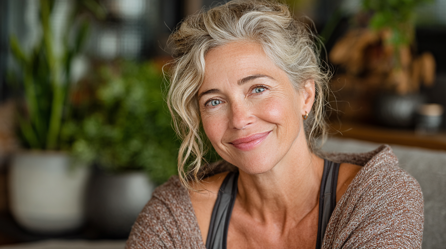 Активні люди середнього віку на природі